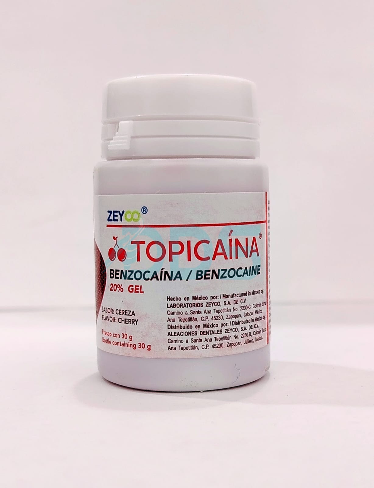 ANESTESIA TOPICA CEREZA