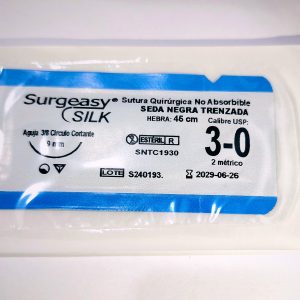 SUTURA SEDA 000 45X17 CM INDIVIDUAL