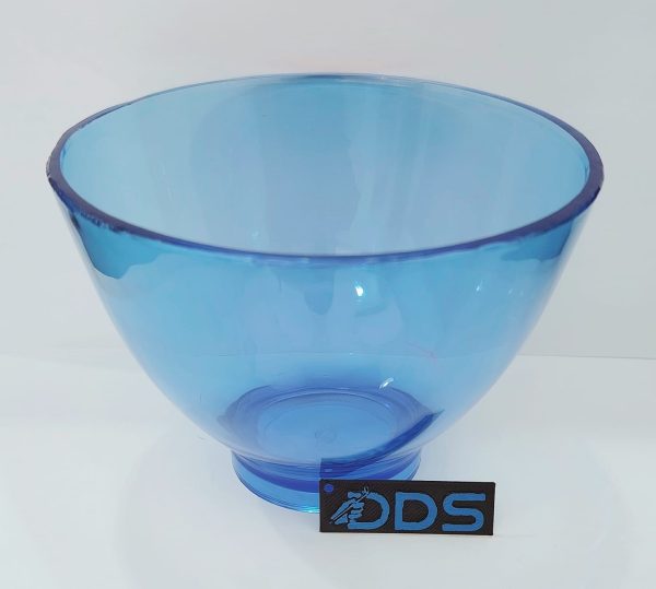 TAZA DE HULE GRANDE TRANSPARENTE FLEXIBLE