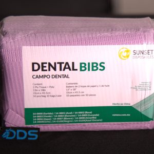 CAMPO DENTAL CON 50 PIEZAS MORADO
