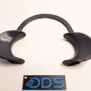 RETRACTOR CIRCULAR ADULTO NEGRO