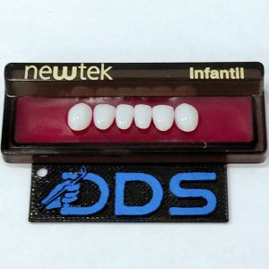 TABLILLA DIENTE ACRILICO INFANTIL NEW TECK