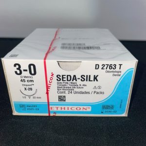 SUTURA SEDA 000 45X17 CM CAJA CON 24 PIEZAS