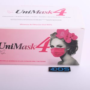 CUBREBOCA CAJA CON 50 PIEZAS UNISEAL ROSA