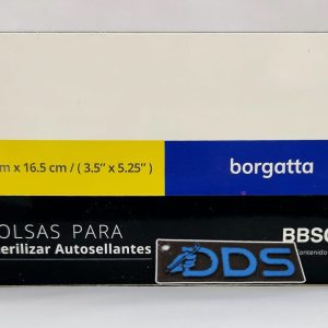 BOLSA PARA ESTERILIZAR 9X16.5 CON 200