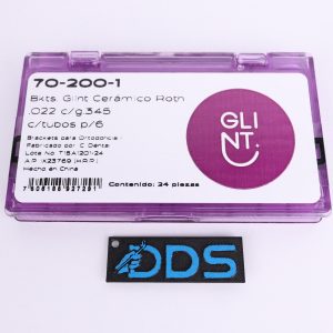 BRACKET CERAMICO GLINT CON TUBO BORGATTA ROTH 022