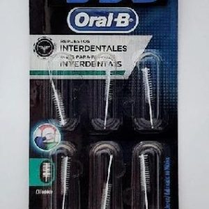 CEPILLO ORAL B REPUESTO INTERDENTAL CILINDRICO CON 6