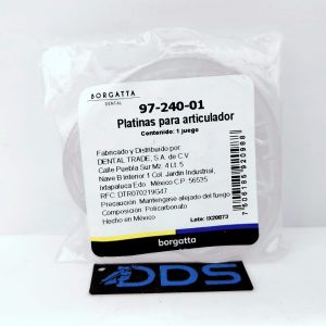 PLATINA PARA ARTICULADOR 1 JUEGO