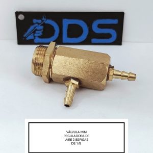 VALVULA MINI REGULADOR DE AIRE 2 ESPIGAS 1/8