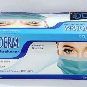 CUBREBOCA CAJA CON 50 PIEZAS AMBIDERM AZUL