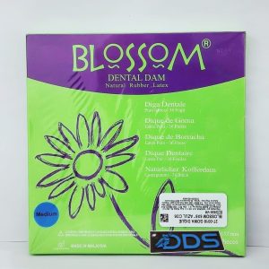 DIQUE DE HULE BLOSSOM 5x5 AZUL CON 52