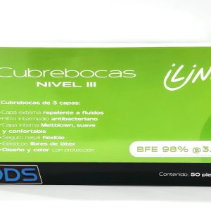 CUBREBOCA CAJA CON 50 PIEZAS BORGATTA